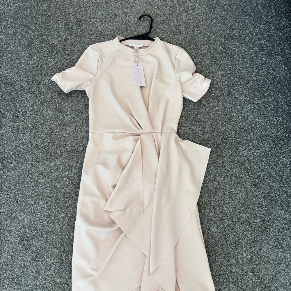 Rachel Parcell Interlocking Draped Mini Dress - Picture 4 of 6